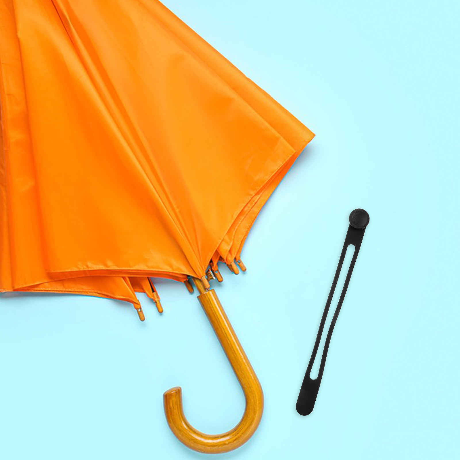 Travel Cable Organizer - رباطات كابلات سيليكون لتخزين المظلات، منظم