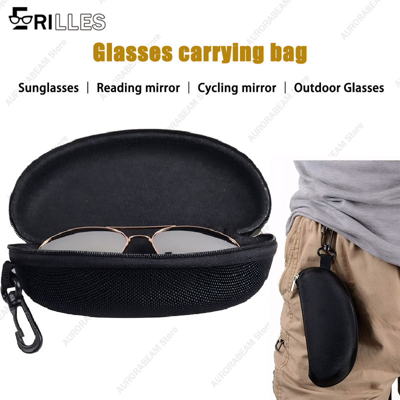 Tech Accessories Bag - حقيبة سفر محمولة للنظارات الشمسية، مادة