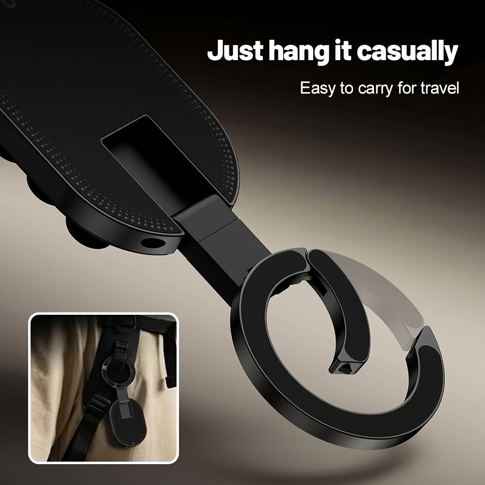 360 °   حامل هاتف مغناطيسي دوا - مراجعة Travel Cable Organizer وسعره