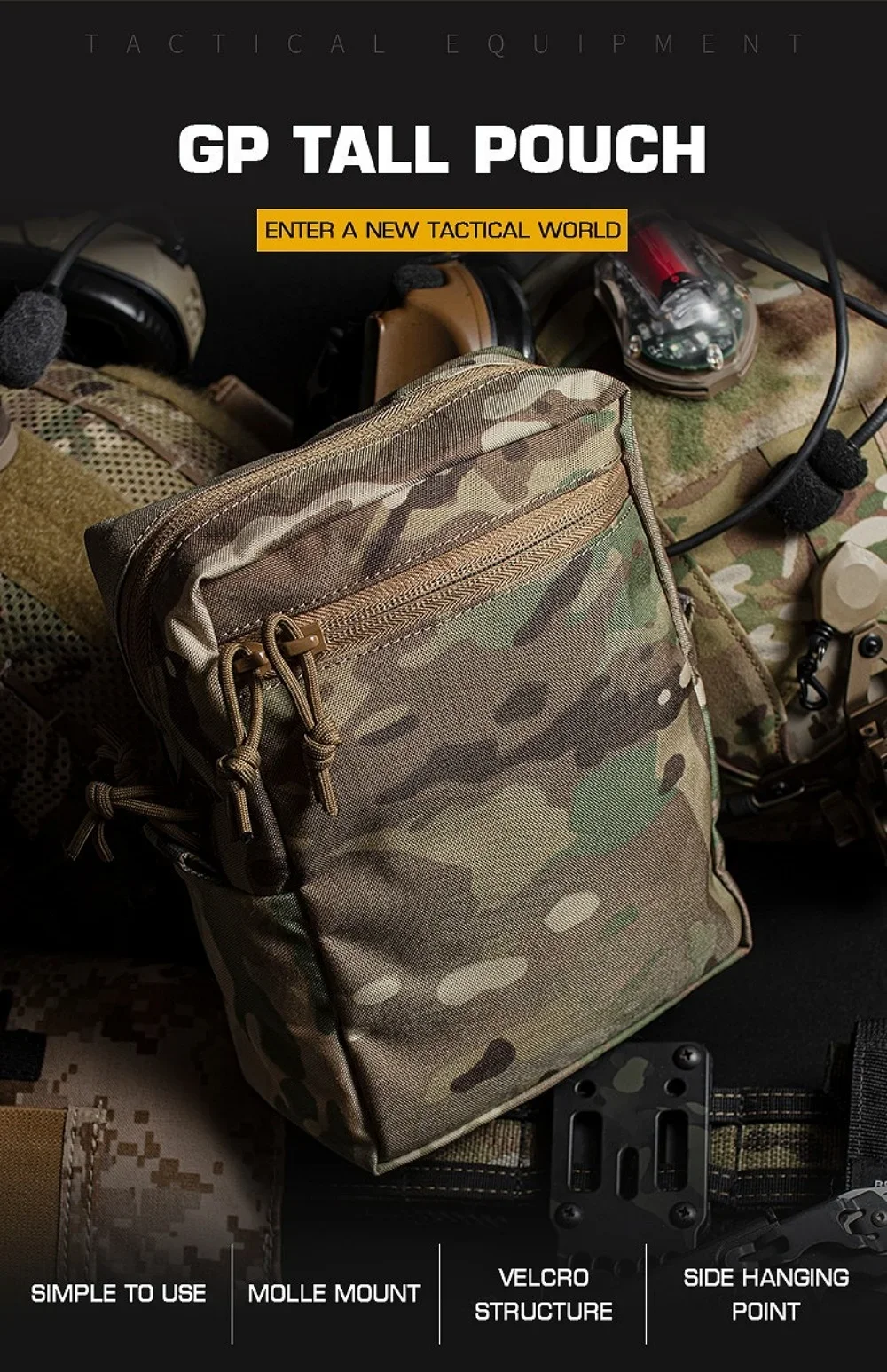 GP التكتيكية مول الحقيبة طويل  - مراجعة Tech Accessories Pouch وسعره