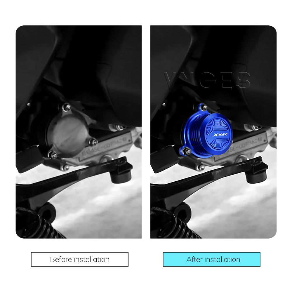 غطاء تبريد مشع لياماها ، الماء - مراجعة Xmax Tech Max Accessories وسعره