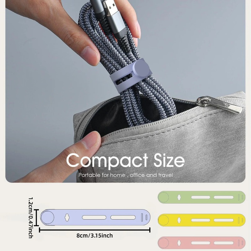 5/10 قطع، منظم كابلات محمول، ل - مراجعة Travel Cable Organizer وسعره