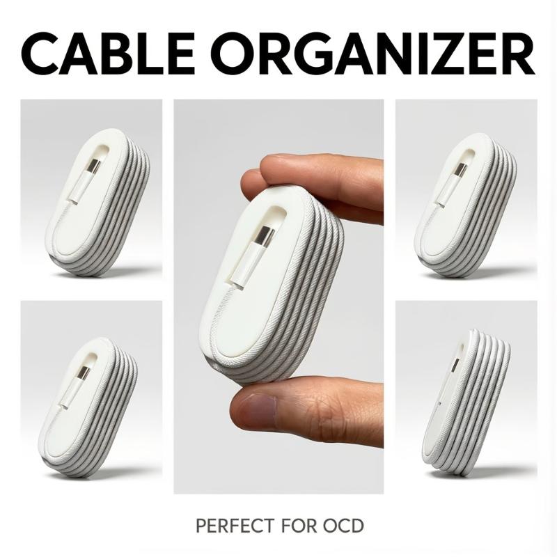 منظم كابلات محمول جديد لتنظيم  - مراجعة Travel Cable Organizer وسعره